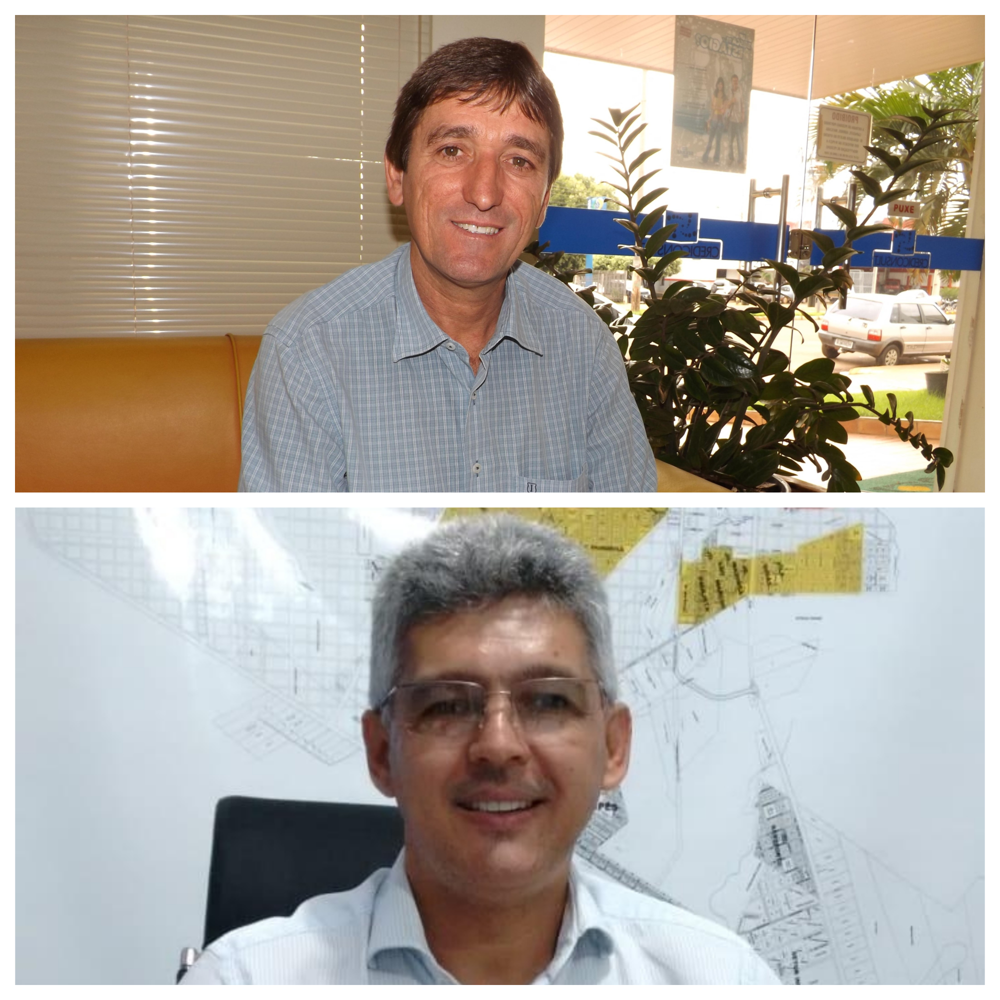 Vander Masson (PSDB) e Wesley Torres (MDB) 