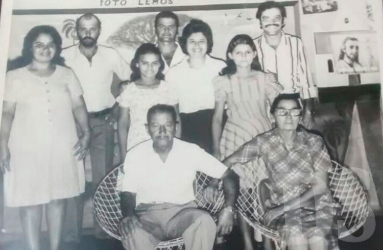 Família Corsino, em 1976