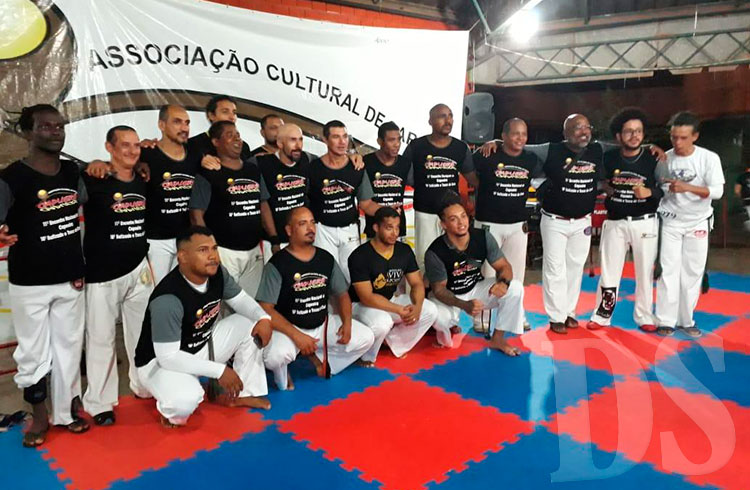 Capoeiristas de várias cidades do país participaram
