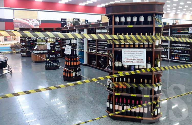 Proibida venda de bebidas alcoólicas no Município