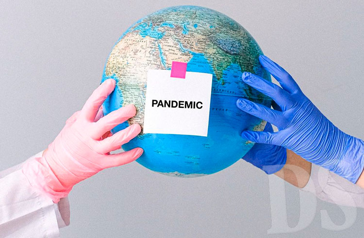 No dia 11 de março de 2020, a OMS decretou oficialmente que havia uma pandemia no mundo