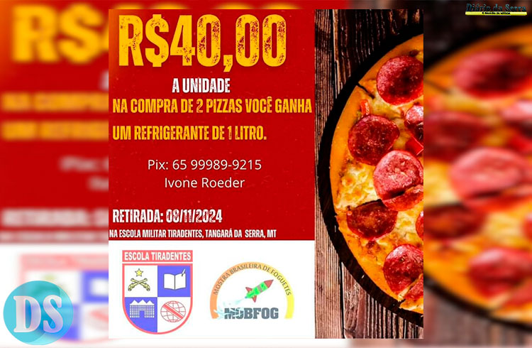 Retirada será no dia 08 de novembro