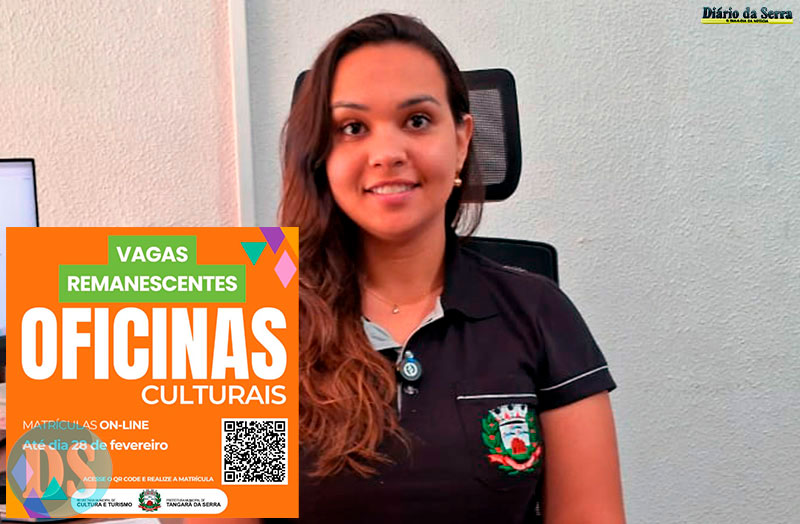 Coordenadora de Cultura, Rafaela dos Santos