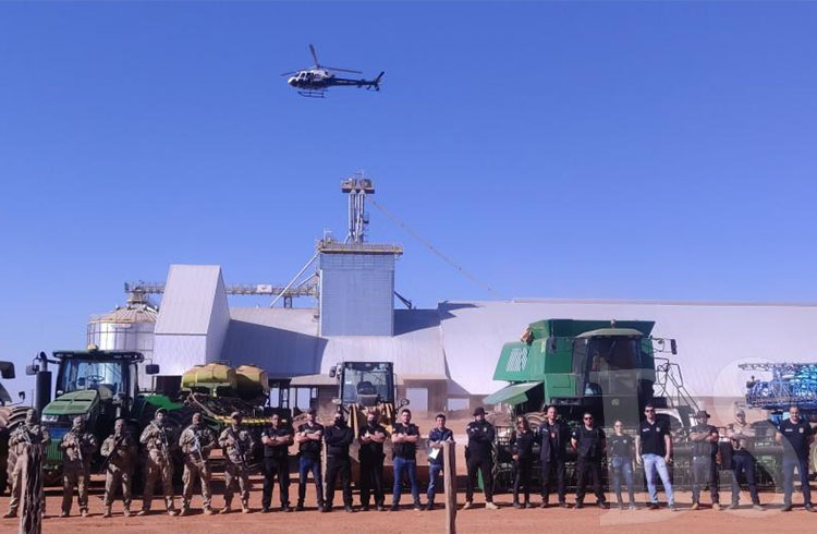 SILO DE AREIA - Operação cumpre 24 mandados em MT e MG contra envolvidos em esquema de desvio e receptação de cargas de soja