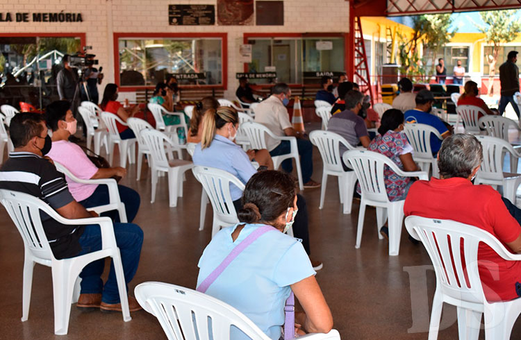 TANGARÁ DA SERRA – Mais de 70% da população acima de 18 anos está parcialmente imunizada
