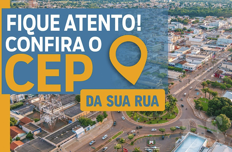 Prefeitura cria ferramenta simplificada para população consultar novos CEP’s