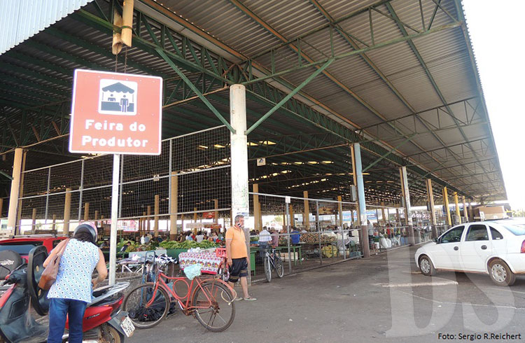 Feira do Produtor - Pintura será concluída até o Natal; Asfet busca reforma do piso