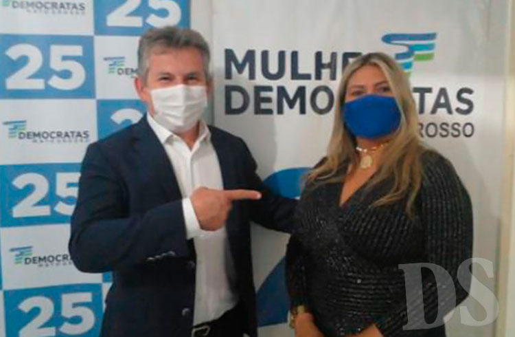 PRIORIDADE – Presidente Estadual reivindica e ganha ‘Sala da Mulher Democratas’