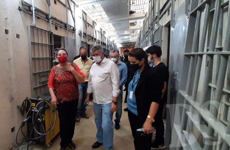 "Minha avaliação de tudo que observei é absolutamente positiva", afirma presidente do TJMT sobre nova estrutura da Penitenciária Central