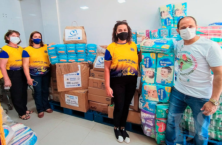 SETEMBRO DOURADO – Mais de 26 mil unidades de gelatinas e fraldas são arrecadadas durante campanha