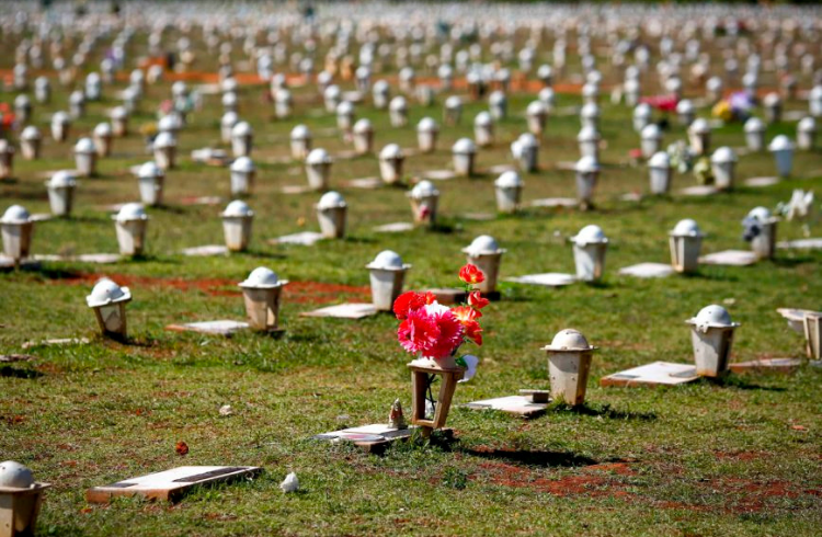 Outubro é o mês com menor número de mortes por Covid em 2021