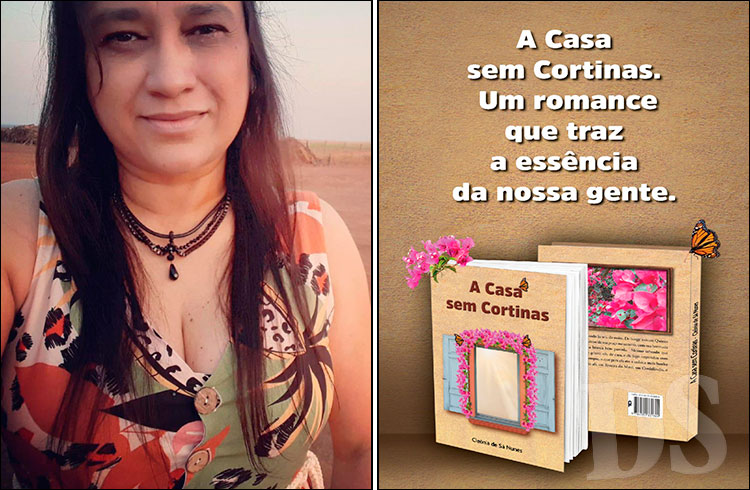ROMANCE – Cleônia de Sá Nunes lança ‘A casa sem cortinas’