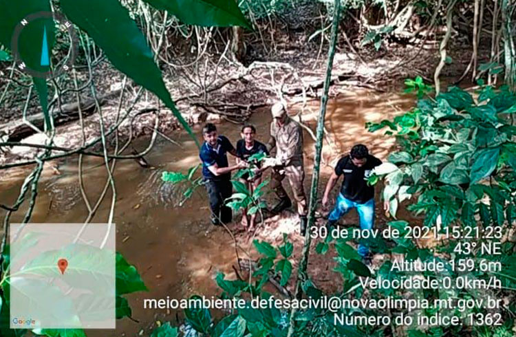 NOVA OLÍMPIA – Após nove dias, bombeiros resgatam idoso em mata