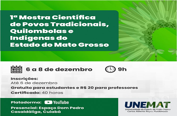POVOS TRADICIONAIS – Mostra Científica contará com alunos da rede estadual