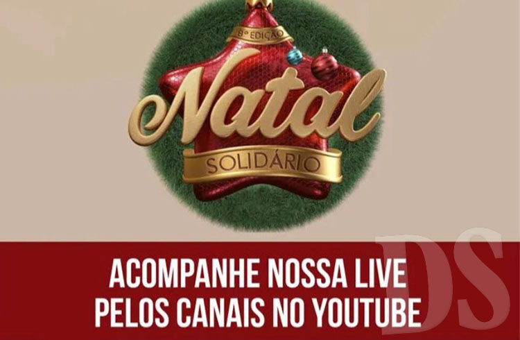 Organizadores da Campanha Natal Solidário realizam live para anunciar ganhadores dos prêmios