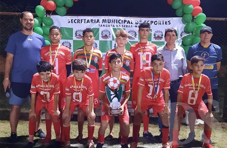 FUTEBOL DE BASE - Finais da Copa Tangará de Futebol Society 2021; conheça os campeões
