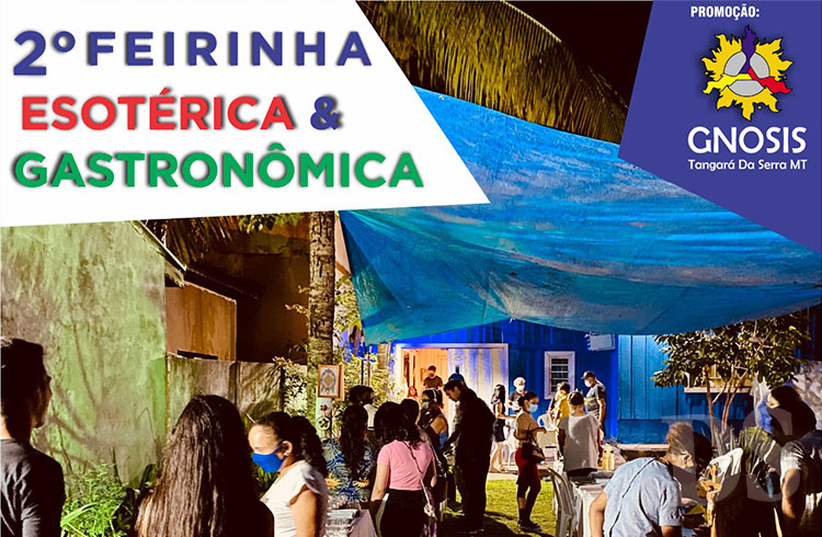 NESTA SEXTA-FEIRA – Gnosis promove Feirinha Esotérica e Gastronômica