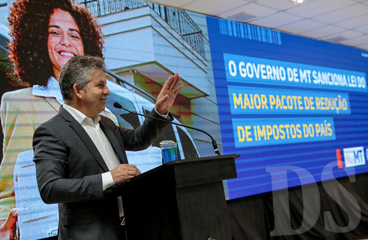 Começa a valer o maior pacote de redução de impostos do país, realizado pelo Governo de MT