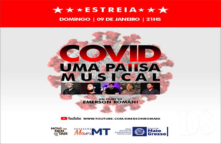 EMERSON ROMANI – Documentário ‘Covid - Uma pausa musical’ estreia neste domingo