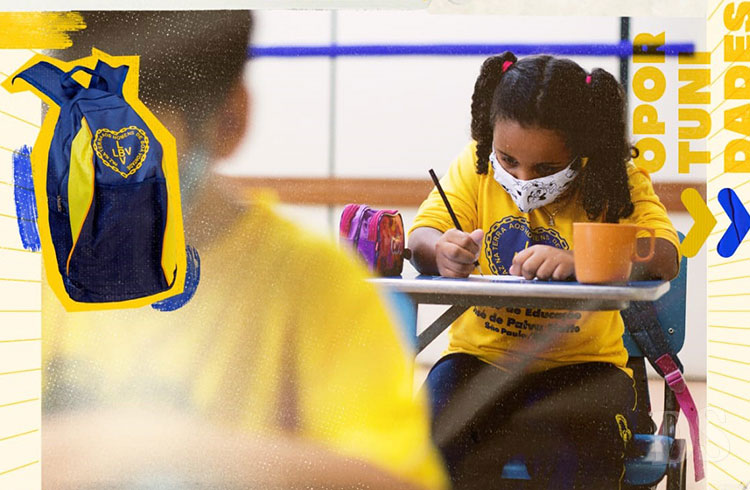 MATERIAL ESCOLAR – LBV investe em ações de apoio à educação de jovens em vulnerabilidade social