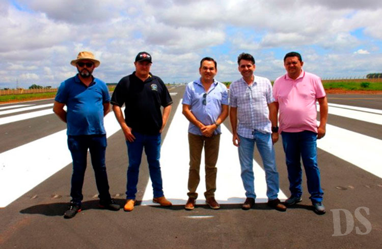 DIAMANTINO – Prefeito e vice visitam Campo Novo do Parecis para conhecer Usina de Asfalto