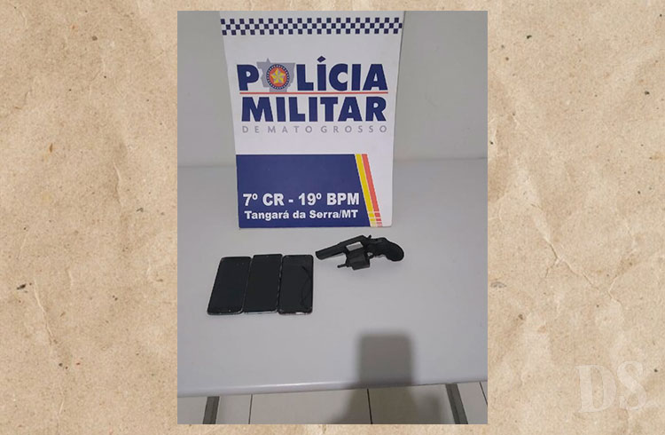 MORADA DO SOL – PM detém quarteto suspeito de latrocínio em Tangará