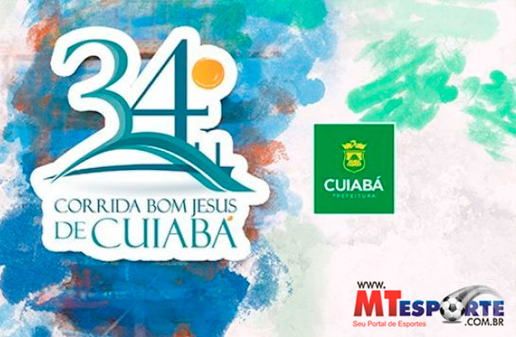 PARA OUTUBRO – 34ª edição da Corrida Bom Jesus de Cuiabá é adiada