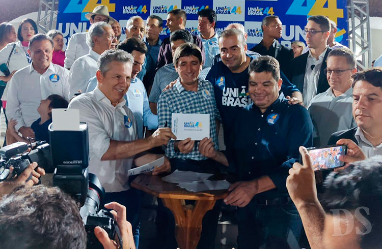 ELEIÇÕES 2022 – UB filia prefeitos e confirma reeleição de Mauro como meta