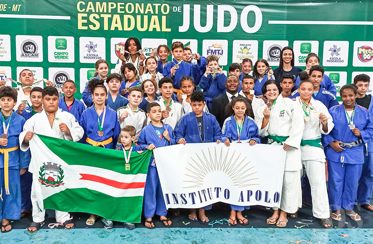 INSTITUTO APOLO – Judocas de Tangará da Serra conquistam 33 medalhas em Estadual