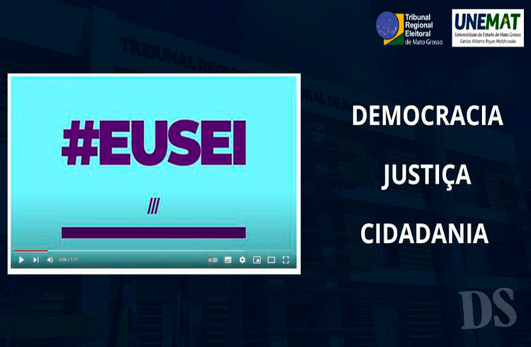 INFORMAÇÃO – TRE-MT lança programa #Eu Sei, em parceria com a Unemat