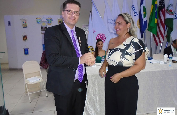 TANGARÁ DA SERRA – Giovane Horn assume Rotary Club Águas do Sepotuba