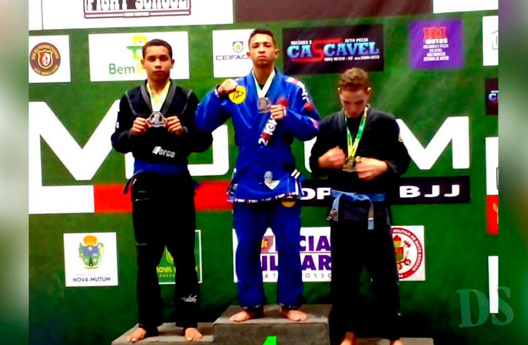 JIU-JITSU – Atleta de Tangará da Serra é campeão no Open Nova Mutum
