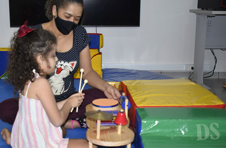 ESPECIALIZADO – Semec oferece sala de recurso específica para atendimento de crianças com autismo
