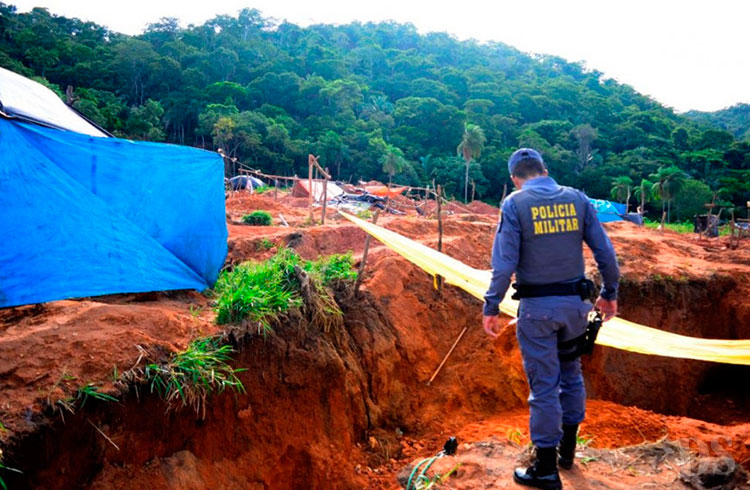 SERRA DA BORDA – Garimpeiros terão que pagar R$ 5 milhões por danos ambientais