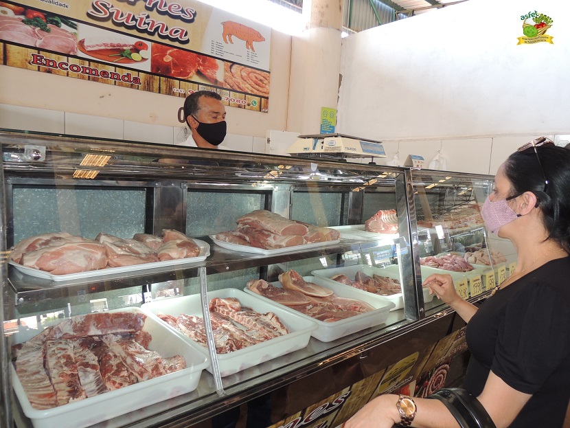 Feira do Centro oferece opções para carnes e complementos do tradicional churrasco de domingo