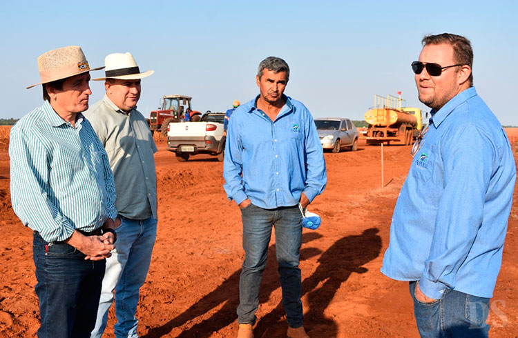 TANGARÁ A SANTO AFONSO – Obras na MT 240 estão em ritmo acelerado