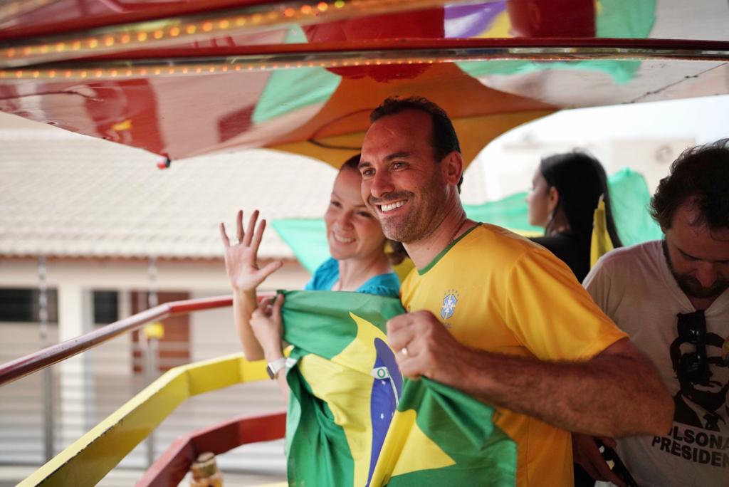 Reck Júnior participa de carreata em celebração ao dia da Independência