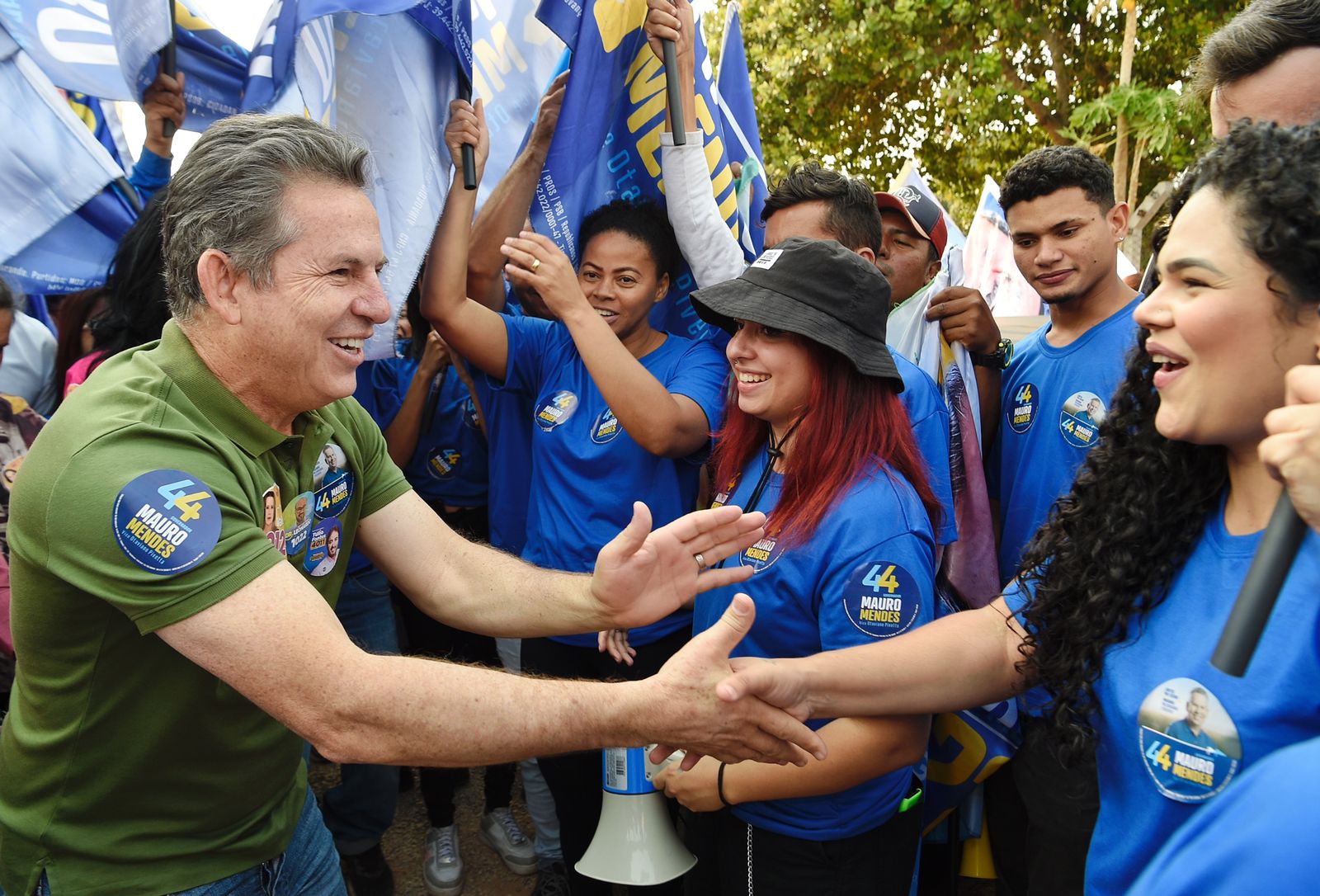 Governador Mauro Mendes promove carreata em Tangará da Serra neste sábado