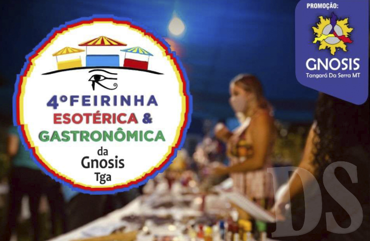 Gnosis promove Feirinha Esotérica e Gastronômica neste domingo