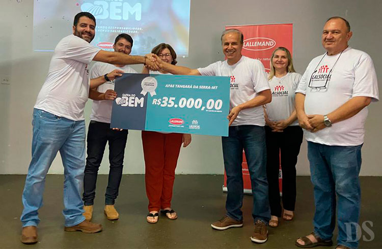 SAFRA DO BEM – Entidades de Tangará da Serra recebem R$ 70 mil em doação