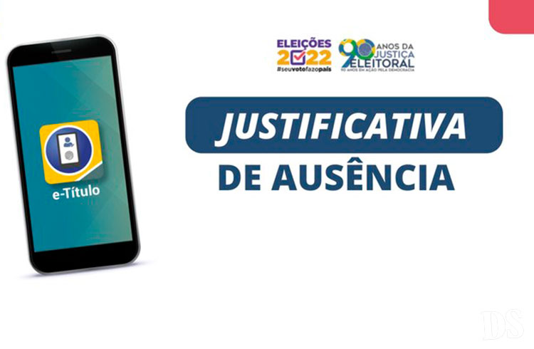 ELEIÇÕES 2022 – Eleitor que estiver fora de seu município deve justificar a ausência às urnas