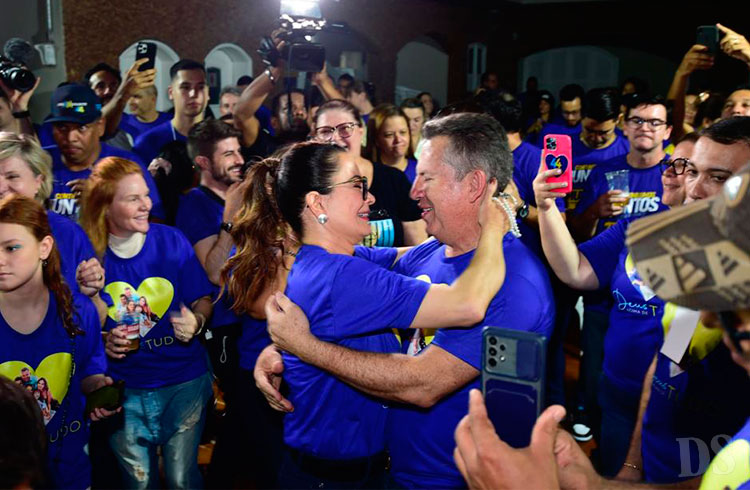 MAIS VOTADO DA HISTÓRIA – Governador Mauro Mendes é reeleito com 68% dos votos válidos