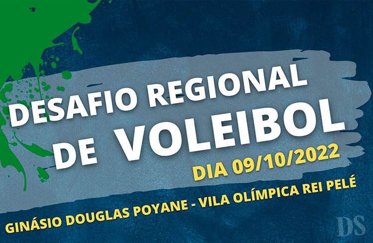 TANGARÁ DA SERRA – Desafio Regional de Voleibol acontece neste domingo