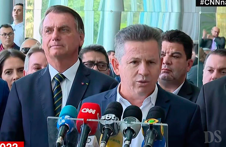ENCONTRO COM BOLSONARO – “País está crescendo e eleger PT é dar passo rumo ao passado”