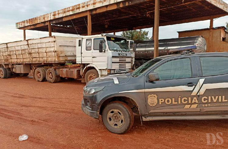 RODOVIA DOS IMIGRANTES – Caminhão roubado em Tangará é recuperado