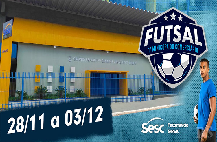 FUTSAL – ‘1ª Minicopa do Comerciário’ tem início nesta semana