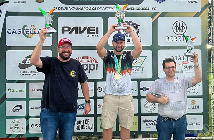 CLASSE AA TRAP-100 – Murilo Nicolli é campeão brasileiro de Tiro ao Prato
