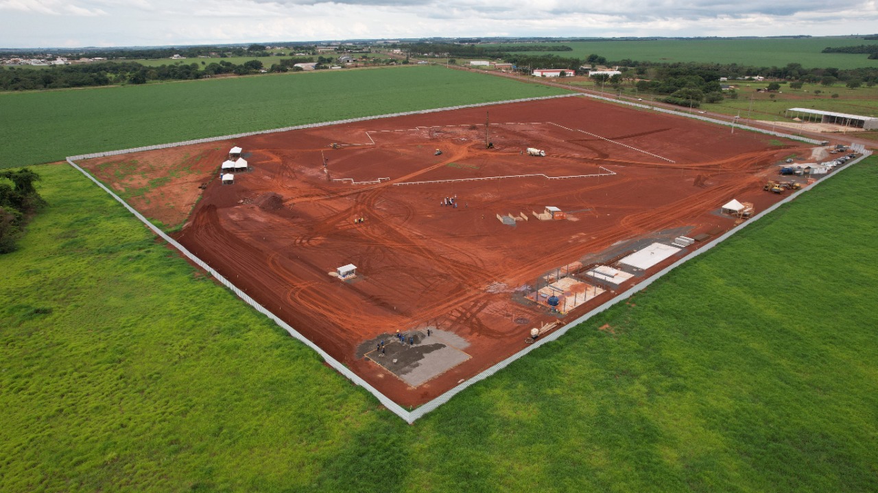 Hospital Regional de Tangará: comitiva de autoridades visitou o canteiro de obras