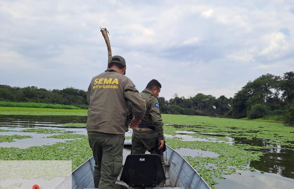 FISCALIZAÇÃO AMBIENTAL - Sema e PM fazem operação de final de ano para coibir a pesca ilegal em MT