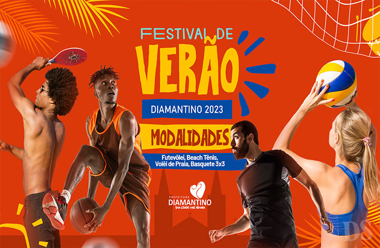 DIAMANTINO – Abertas inscrições para modalidades esportivas do Festival de Verão